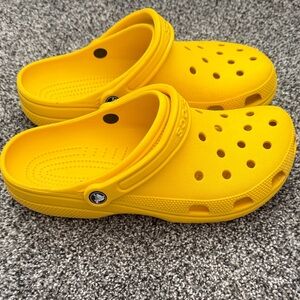 Unisex Yellow Clogs